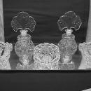 Vintage 1930's Era (Vanity Set) Mirored Plateau