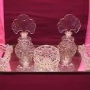 Vintage 1930's Era (Vanity Set) Mirored Plateau