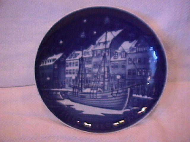 Bing & Grondahl Christmas Plate (Christmas Anchorage ) 1989