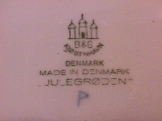 Bing & Grondahl Christmas Plate (The Christmas Elf) 1963