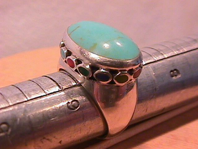 Turquois and Sterling Ring