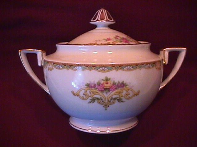 Noritake Fine China (Gloria) #95641 Covered Sugar