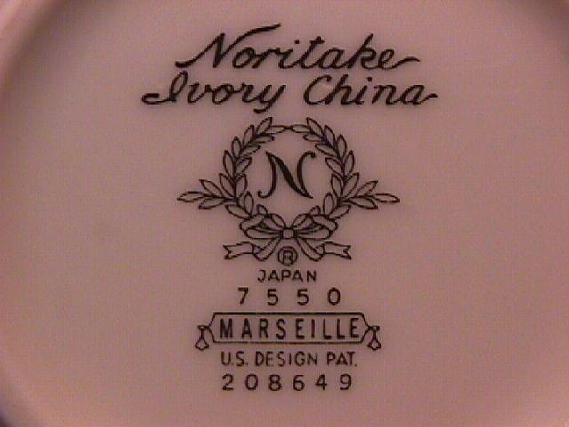 Noritake Fine China (Marseille)=#7550 Covered Sugar