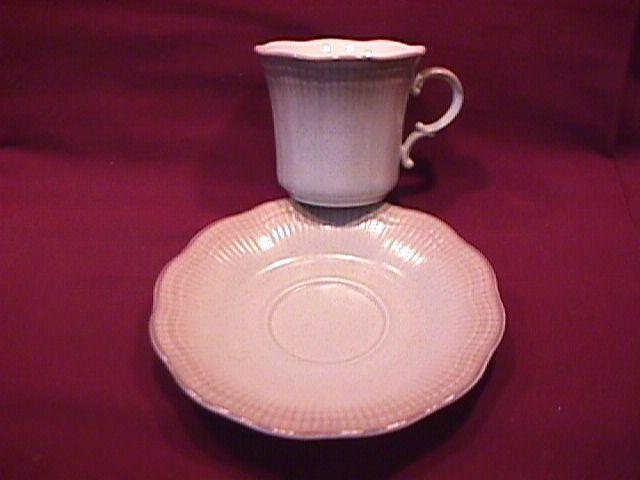 Mikasa Fine China (Welcome) Cup & Saucer