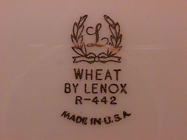 Lenox Fine China (Wheat) Cup & Saucer