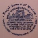 Wedgwood China (Royal Homes of Britain)-Blue Dinner Plate
