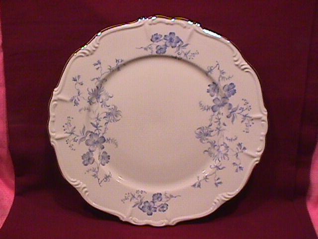 Edelstein Fine China (Ocean Blue) Dinner Plate
