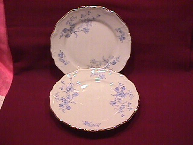 Edelstein Fine China (Ocean Blue)-2-Cake Plates