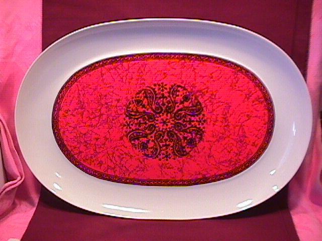 Block Bidasoa (Flamenco) Turkey Platter