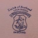 Royal Warwick China (Lochs of Scotland)-Blue Cake Plate