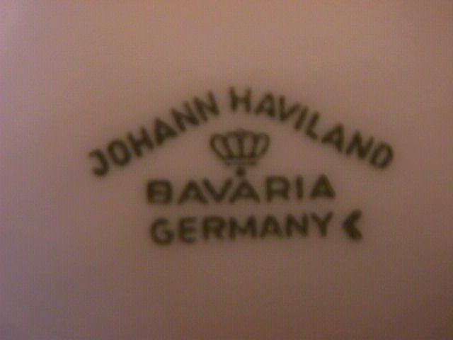 Johann Haviland Bavaria (Blue Garland) Gravy Boat