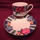 Sango Fine China (Margaux 92 #4835) Cup & Saucer