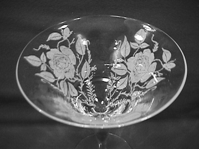 Morgantown Crystal (American Beauty)=#734 Champagne