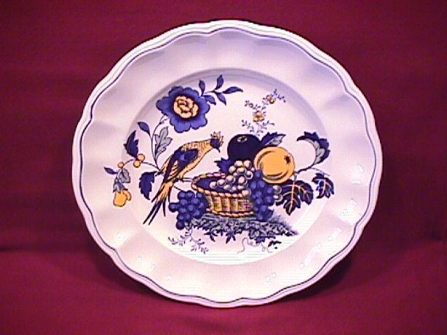 Spode China (Blue Bird)=#S-3274 Salad Plate