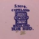 Spode China (Blue Bird)=#S-3274 Salad Plate
