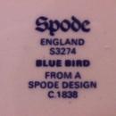 Spode China (Blue Bird)=#S-3274 Salad Plate