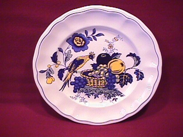 Spode China (Blue Bird)=#S-3274 Cake Plate