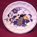 Spode China (Blue Bird)=#S-3274 Cake Plate