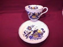Spode China (Blue Bird)=#S-3274 Cup & Saucer