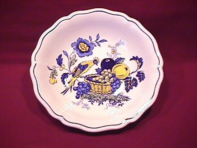 Spode China (Blue Bird)=#S-3274 Cereal Bowl