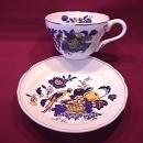 Spode China (Blue Bird)=#S-3274 Oversize Cup & Saucer