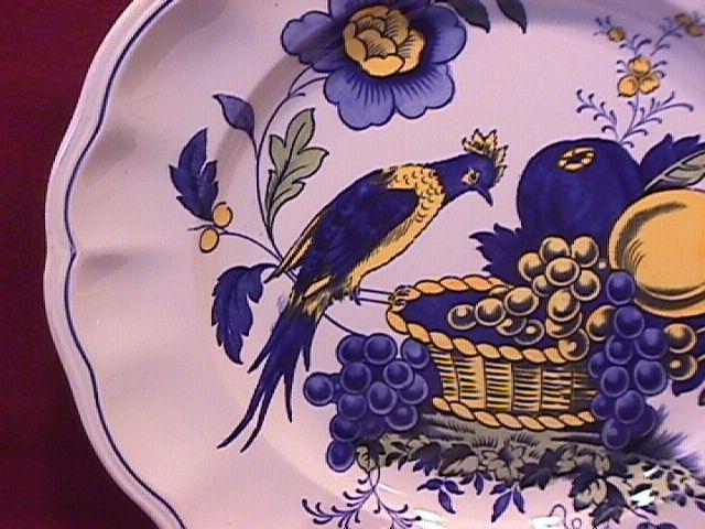 Spode China (Blue Bird)=#S-3274 Oversize Cup & Saucer