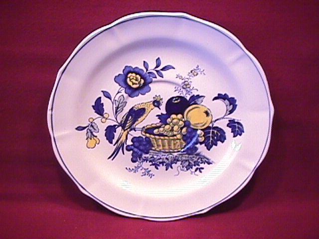Spode China (Blue Bird)=#S-3274 Creamsoup Saucer Only