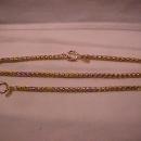 JNY Tagged= Wheat Chain Necklace & Bracelet