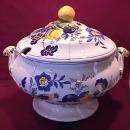 Spode China (Blue Bird)=S-3274 Covered Tureen