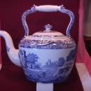 Spode Fine China (Italian Blue) Huge Kettle