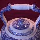 Spode Fine China (Italian Blue) Huge Kettle