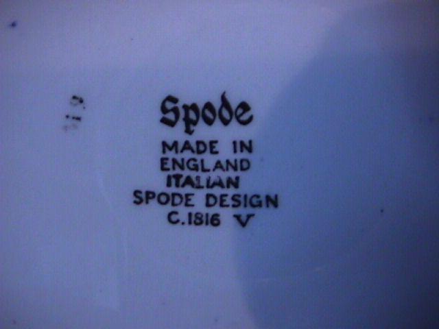 Spode Fine China (Italian Blue) Huge Kettle