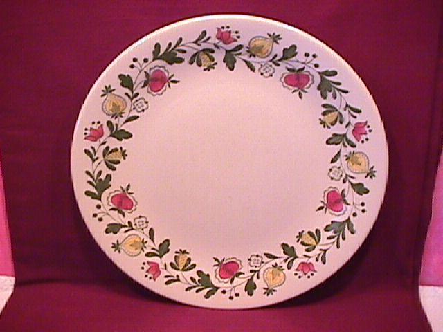 Johnson Brothers (Gretchen)=Green Dinner Plate