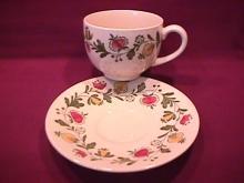 Johnson Brothers (Gretchen)=Green Cup & Saucer