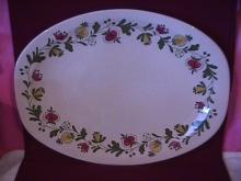 Johnson Brothers (Gretchen)=Green Ham Platter