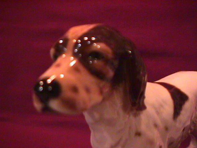 Goebel Porcelain Large English Setter Dog