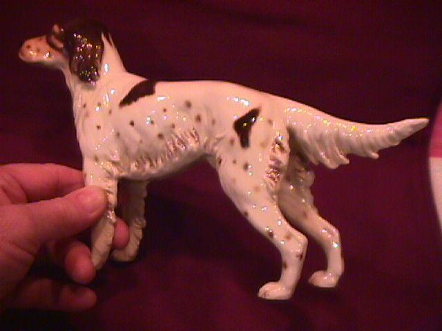 Goebel Porcelain Large English Setter Dog