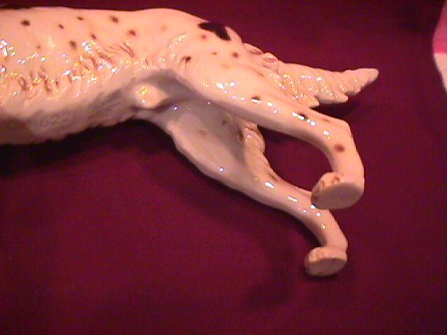 Goebel Porcelain Large English Setter Dog