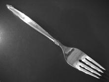 International 1847 Rogers Silver Plate (Garland) Salad Fork