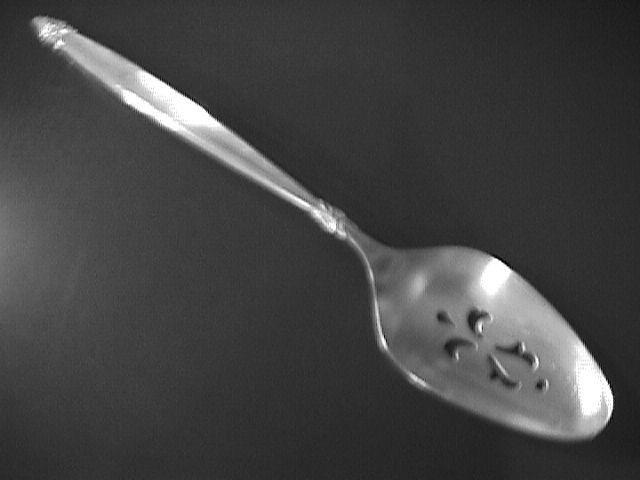 International 1847 Rogers Silver Plate (Garland) Pierced Tablespoon