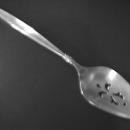 International 1847 Rogers Silver Plate (Garland) Pierced Tablespoon