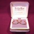 14K Gold Fancy Hoop Earrings