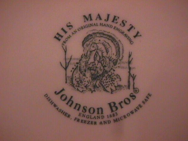 Johnson Brothers China (His Majesty) Salad Plate