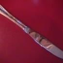 Wallace Stainless (Classic Bead) 18/10-Gold Accent= Dinner Knife
