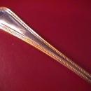 Wallace Stainless (Classic Bead) 18/10-Gold Accented Dinner Fork
