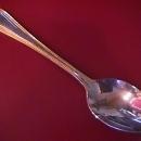 Wallace Stainless (Classic Bead) 18/10-Gold Accented=Place Spoon