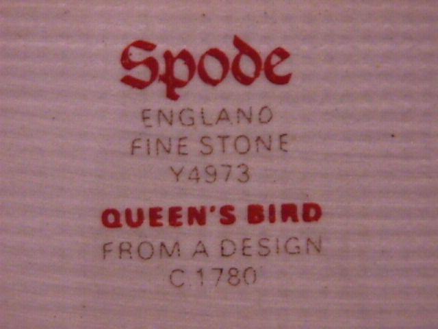 Spode Finestone (Queens Bird) Ham Platter