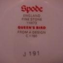 Spode Finestone (Queens Bird) Round Charger