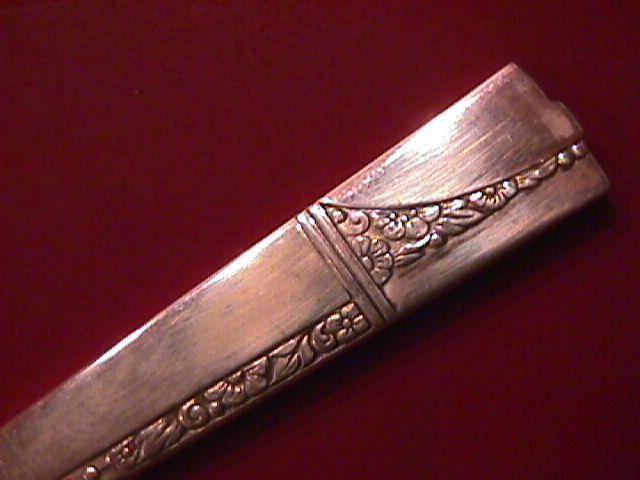 Oneida Nobility Silver Plate 1937 (Caprice) Individual Butter Spreader