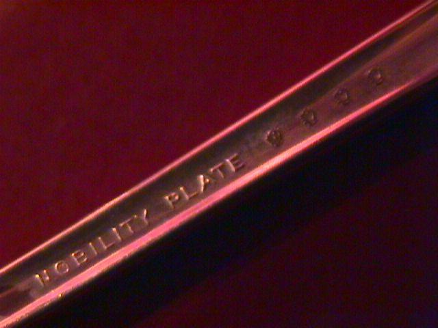 Oneida Nobility Silver Plate 1937 (Caprice) Demitasse Spoon